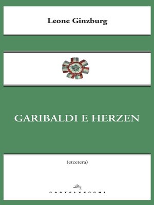 cover image of Garibaldi e Herzen